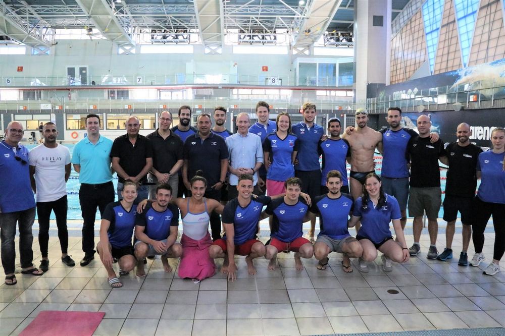 נבחרת ישראל בשחייה | צילום: באדיבות איגוד השחייה