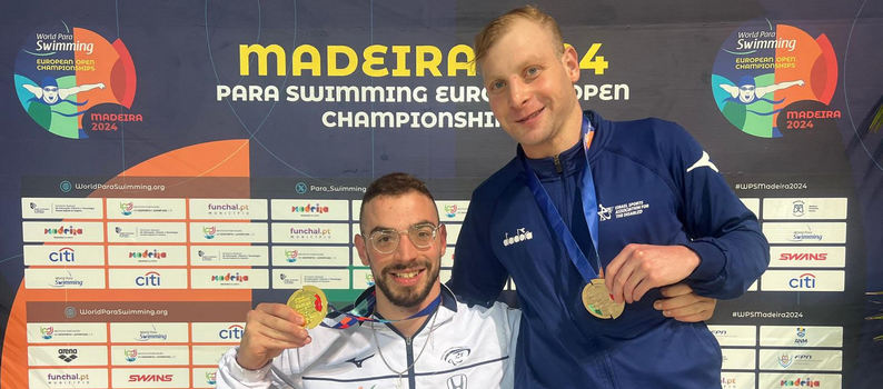 נבחרת השחייה הפראלימפית מציגה: שני ישראלים על פודיום אחד