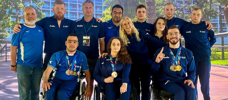 נבחרת ישראל נעלה את אליפות אירופה בשחייה פראלימפית עם 14 מדליות