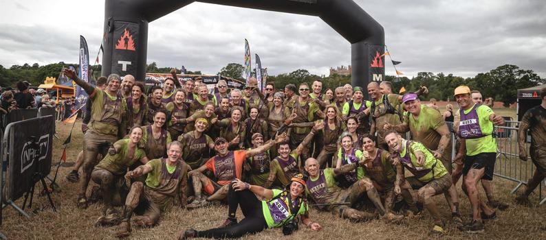 נבחרת Tough Mudders למען גדולים מהחיים