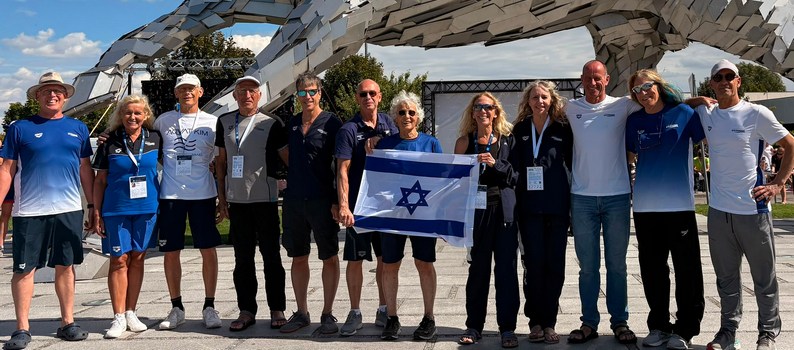 שחייני המאסטרס הישראלים בשמורין