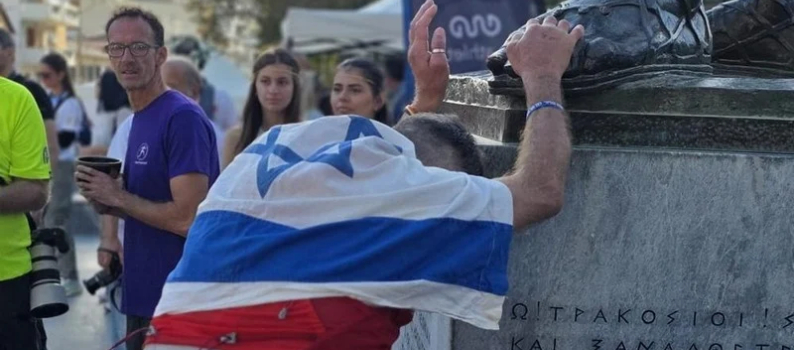 גלעד קראוז מסיים את הספרטתלון בפעם ה-7