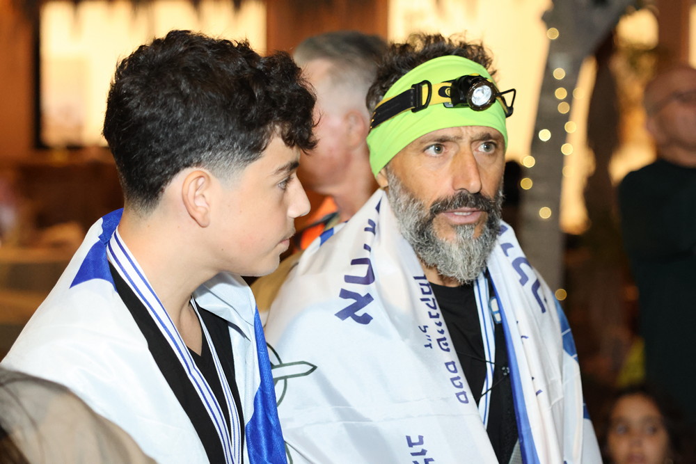 דודו דאנו ובנו במרוץ מדבר