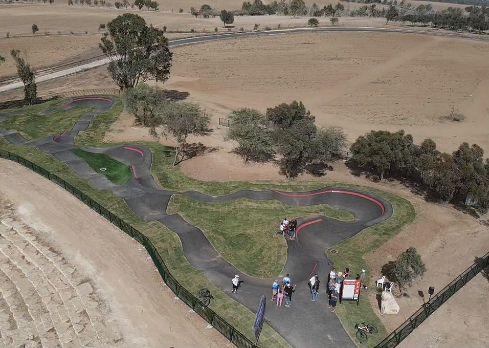 חנוכת פארק האופניים בבארי | צילום: רונן טופלברג